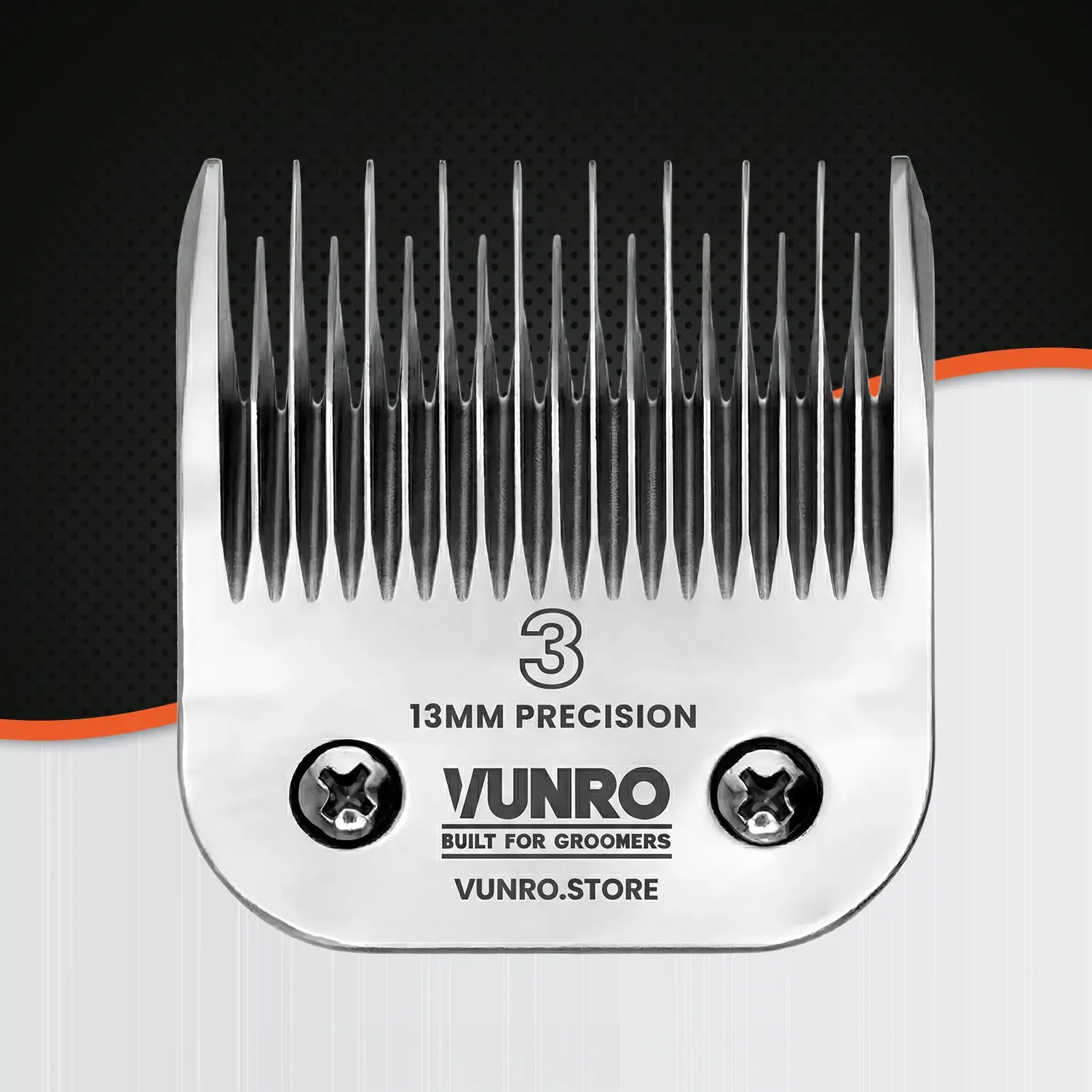 #3 Ceramic Skip Tooth Dog Clipper Blade (13mm) by VUNRO