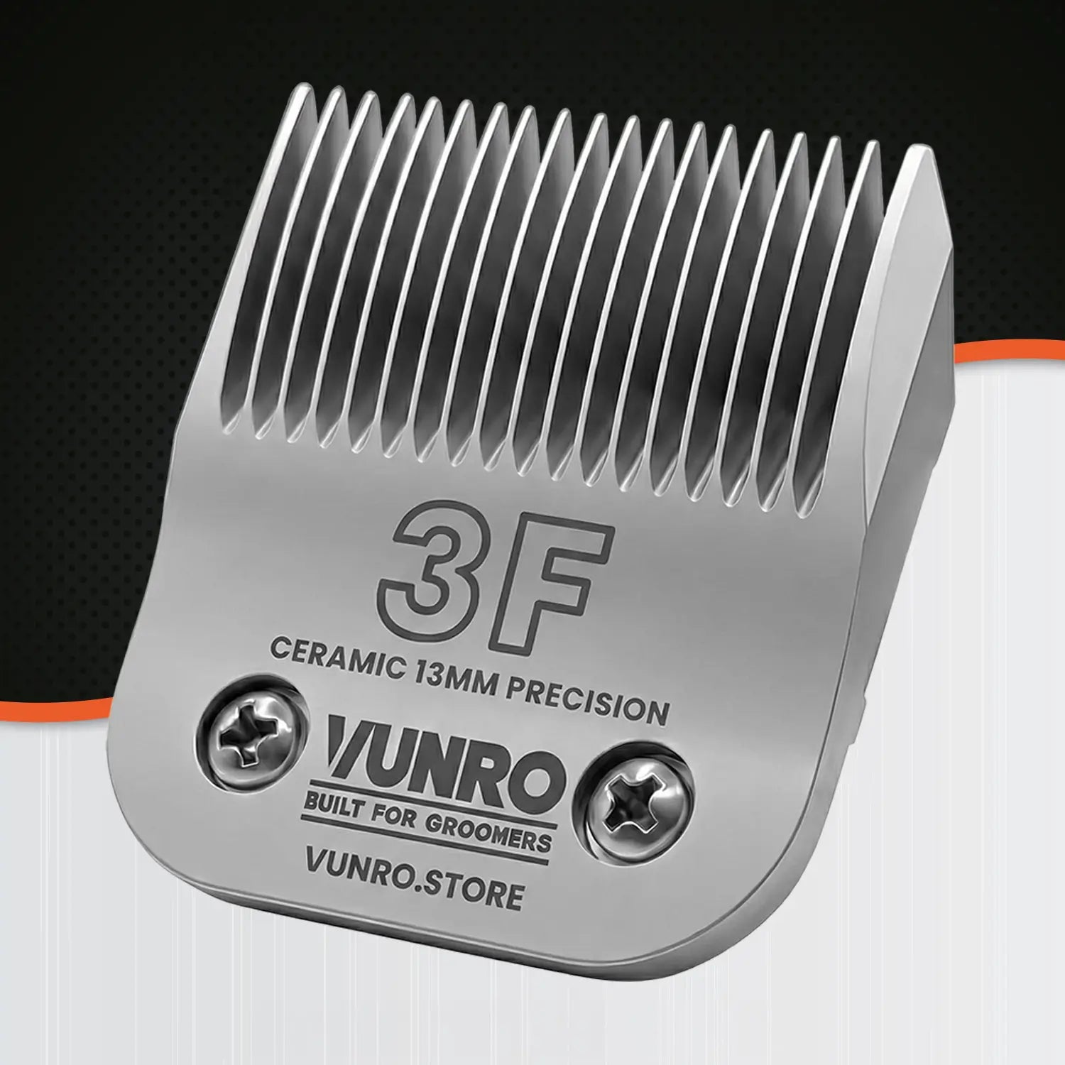 3F Ceramic Dog Clipper Blade (13 mm) by VUNRO