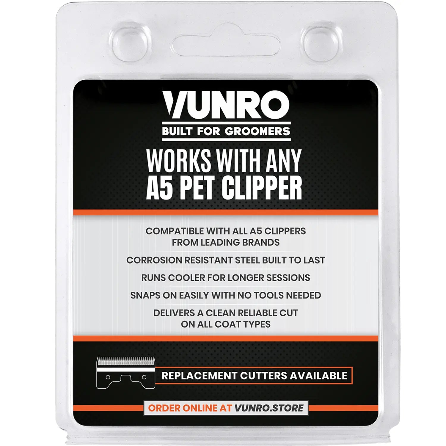 #5 Ceramic Skip Tooth Dog Clipper Blade (6.4mm) by VUNRO