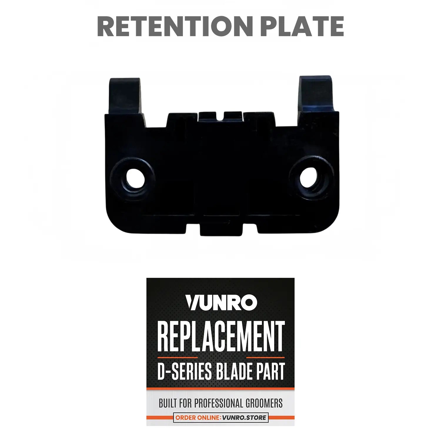 Replacement D-Series Blade Retention Plate by VUNRO